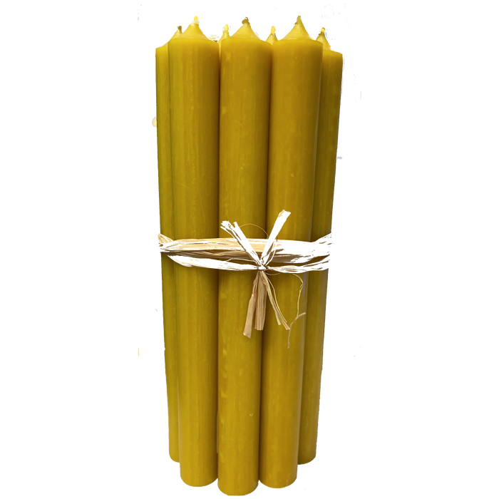 42-Mustard, Tall Dinner Candles