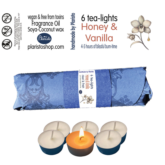 Honey & Vanilla Tealights