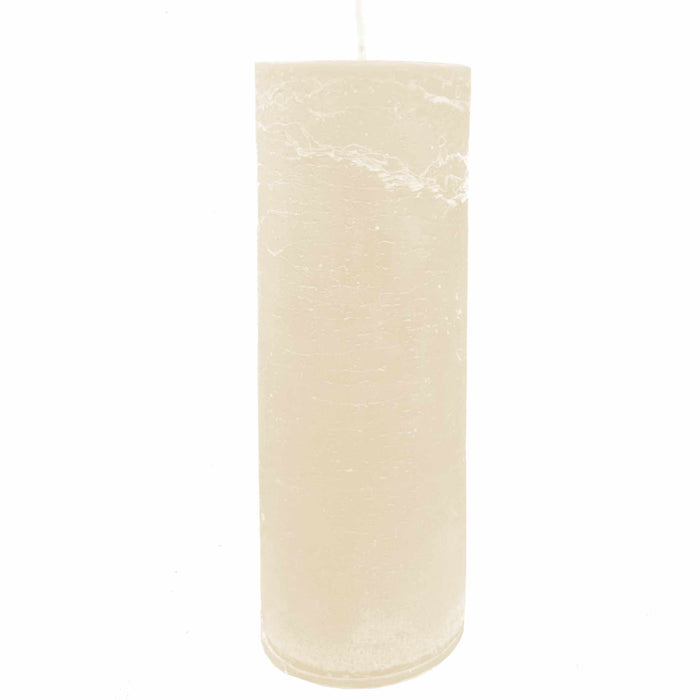 Ivory Pillar Candle – Fresh Linen or Unscented