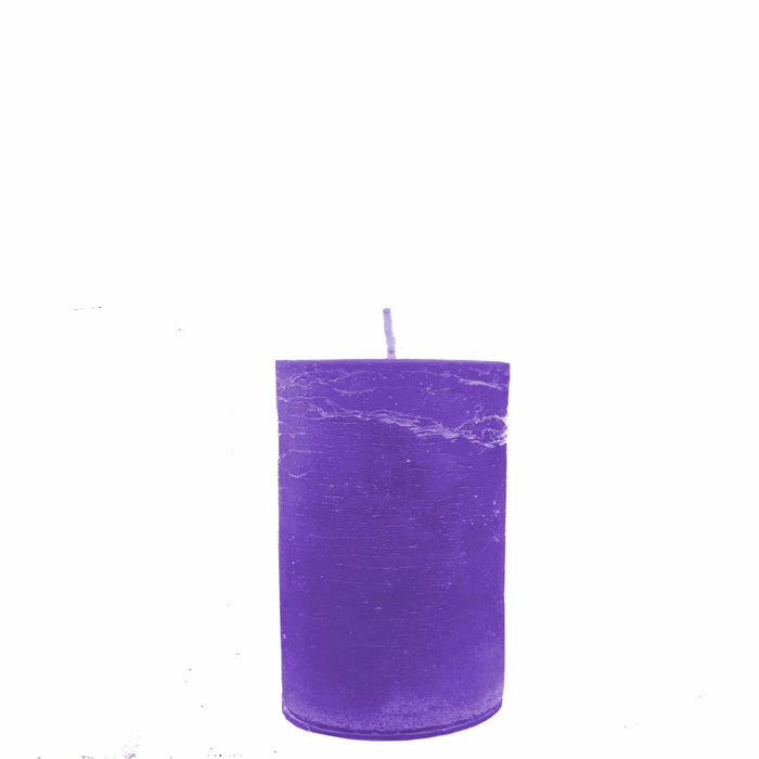 Lilac Pillar Candle – Lavender or Unscented