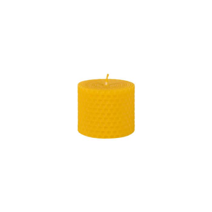 Honeycomb Beeswax Pillar Candles