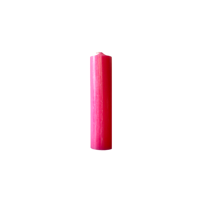 Pink, Short Dinner Candles