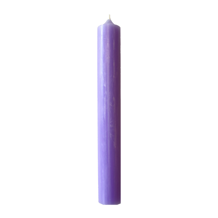 12 Lavender, Regular Dinner Candles