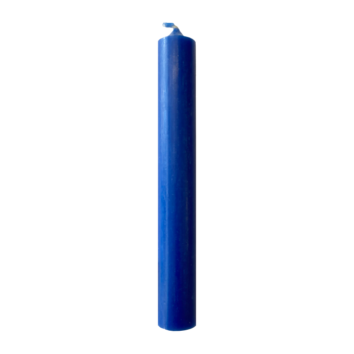 15 Blue, Regular Dinner Candles