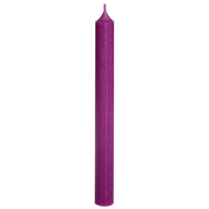 22-Aubergine , Tall Dinner Candles