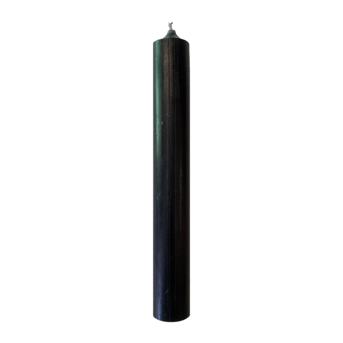 27 Black, Regular Dinner Candles