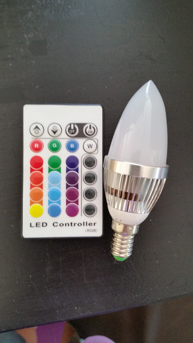COLCH, Colouring Changing lightbulb with remote