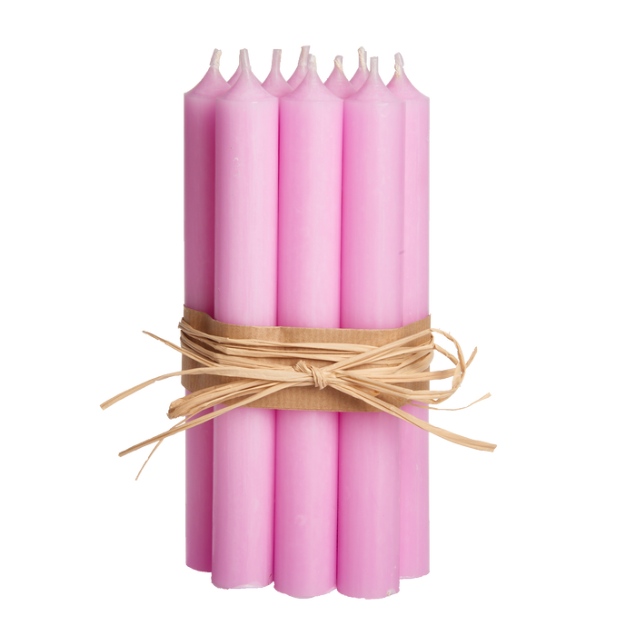 P13 Pastel Violet, Regular Dinner Candles