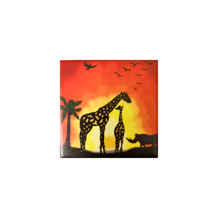 Safari Fridge Magnet