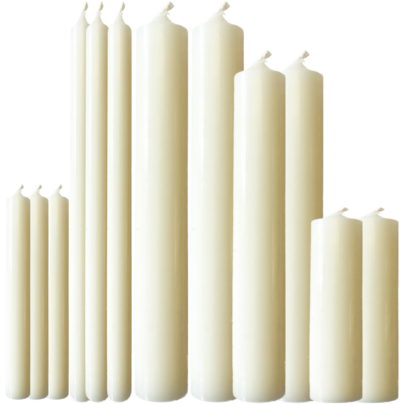 OTHER SIZES DINNER CANDLES