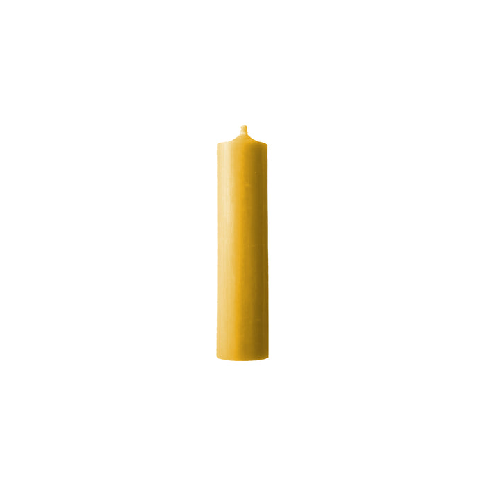 Mustard Yellow, Short Dinner Candles