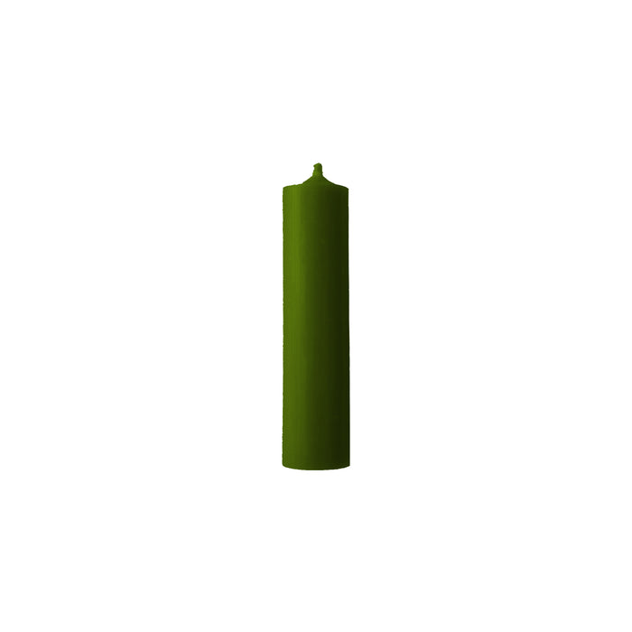 Fir Green, Short Dinner Candles