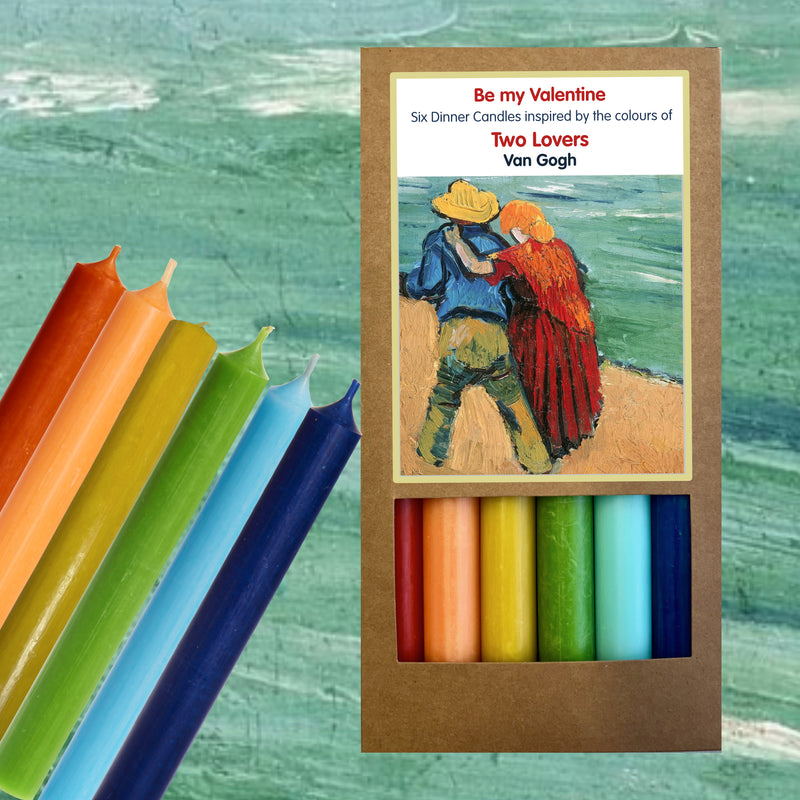 Art Illuminated – Two Lovers Candle Set