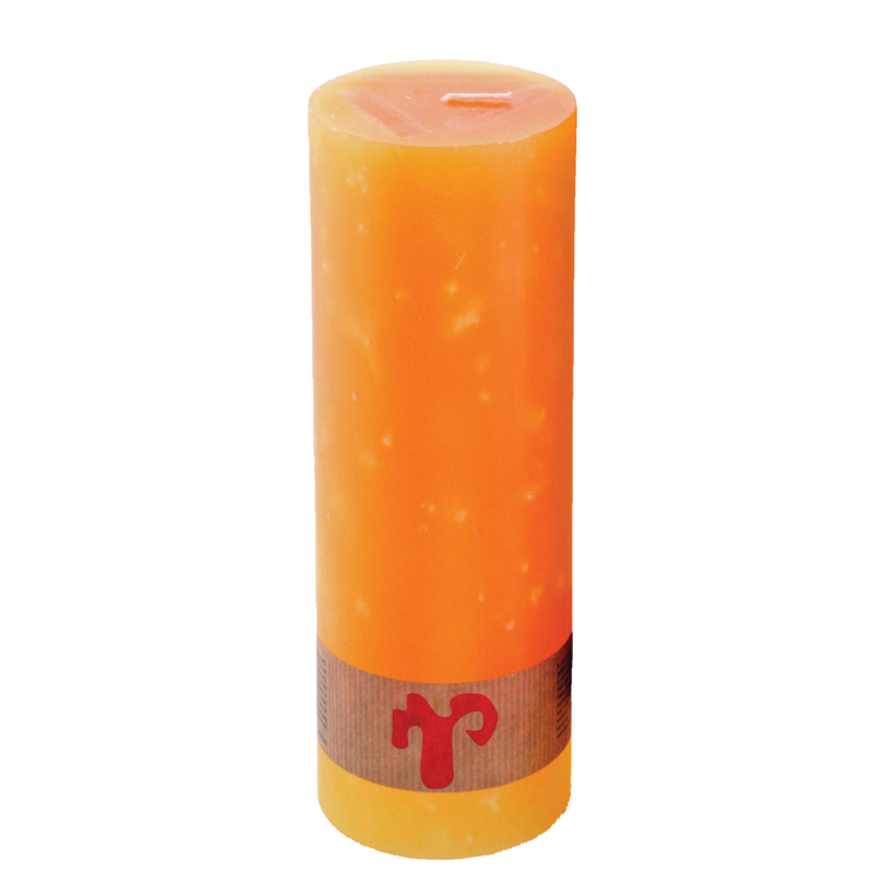 Yellow,  Pillar Candle