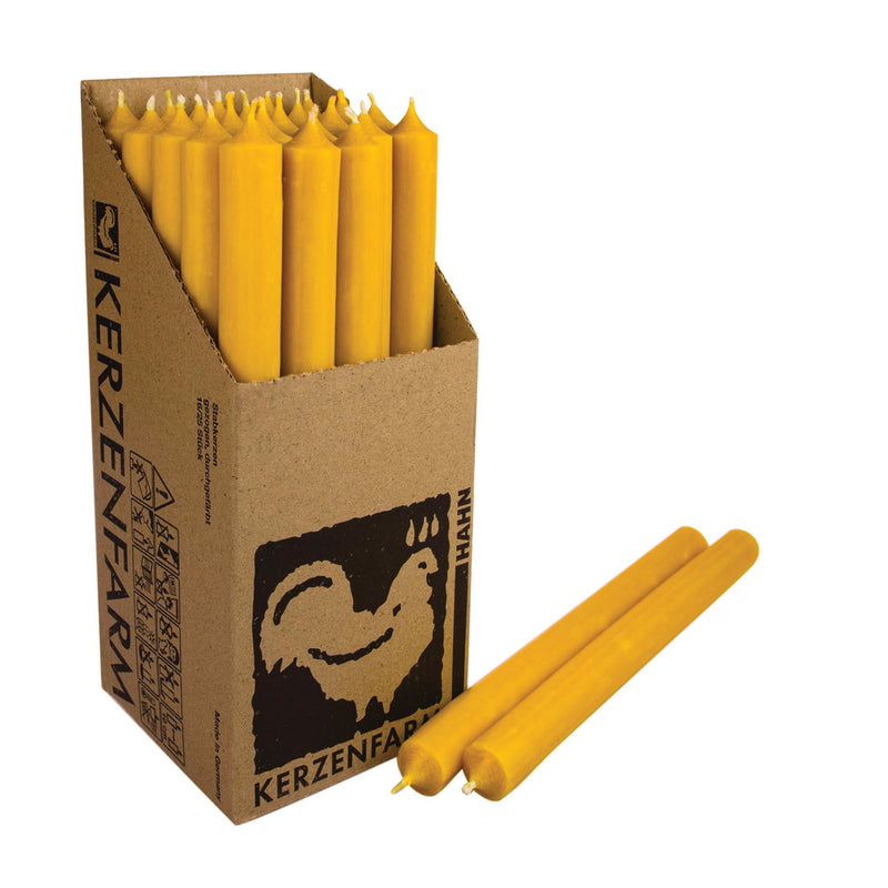 42-Mustard, Tall Dinner Candles