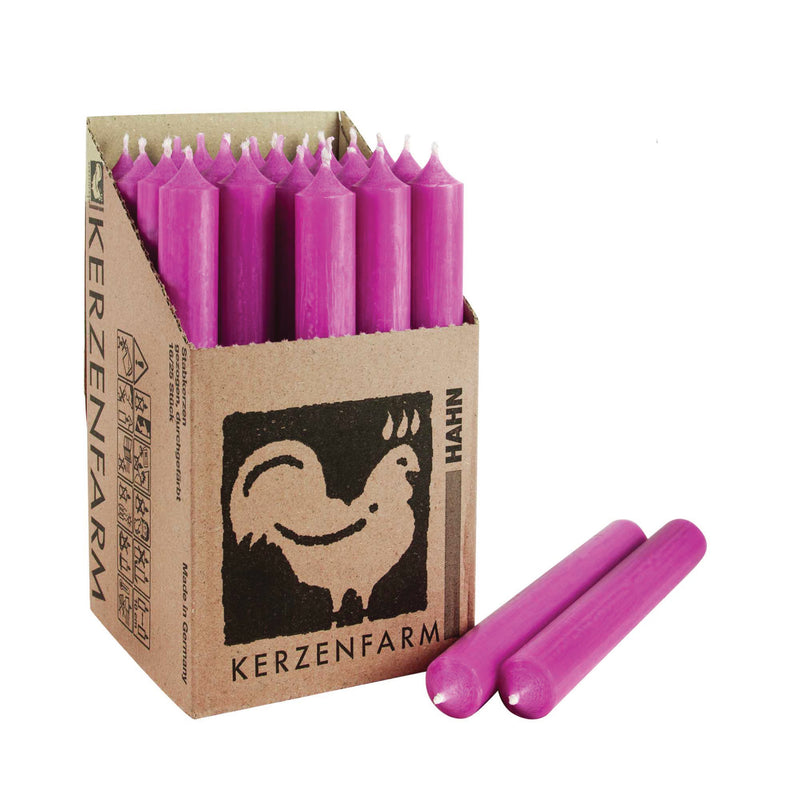 43 Fuchsia, Regular Dinner Candles