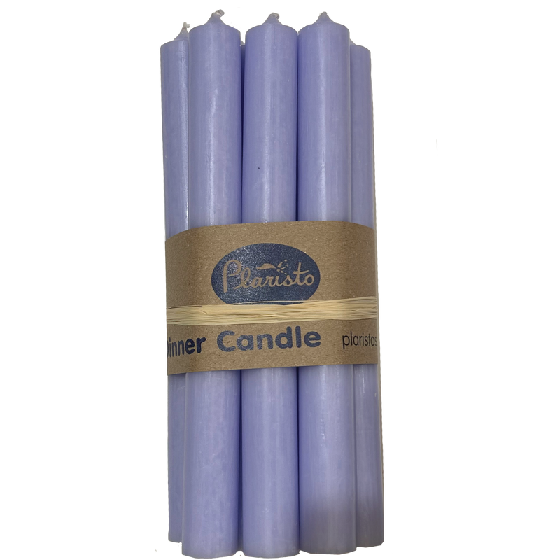 44-Lilac, Tall Dinner Candles