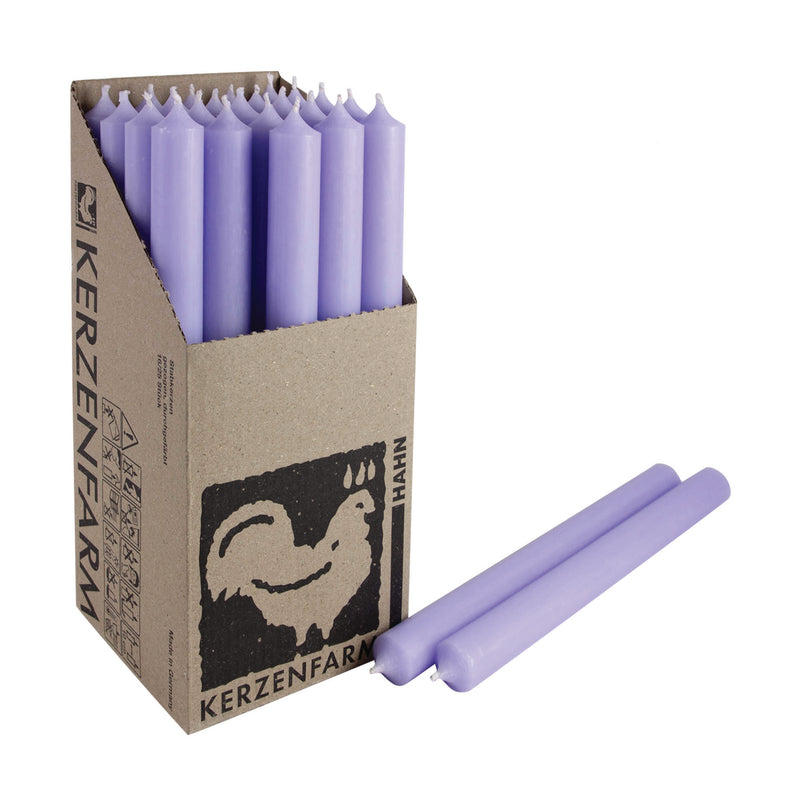 44-Lilac, Tall Dinner Candles