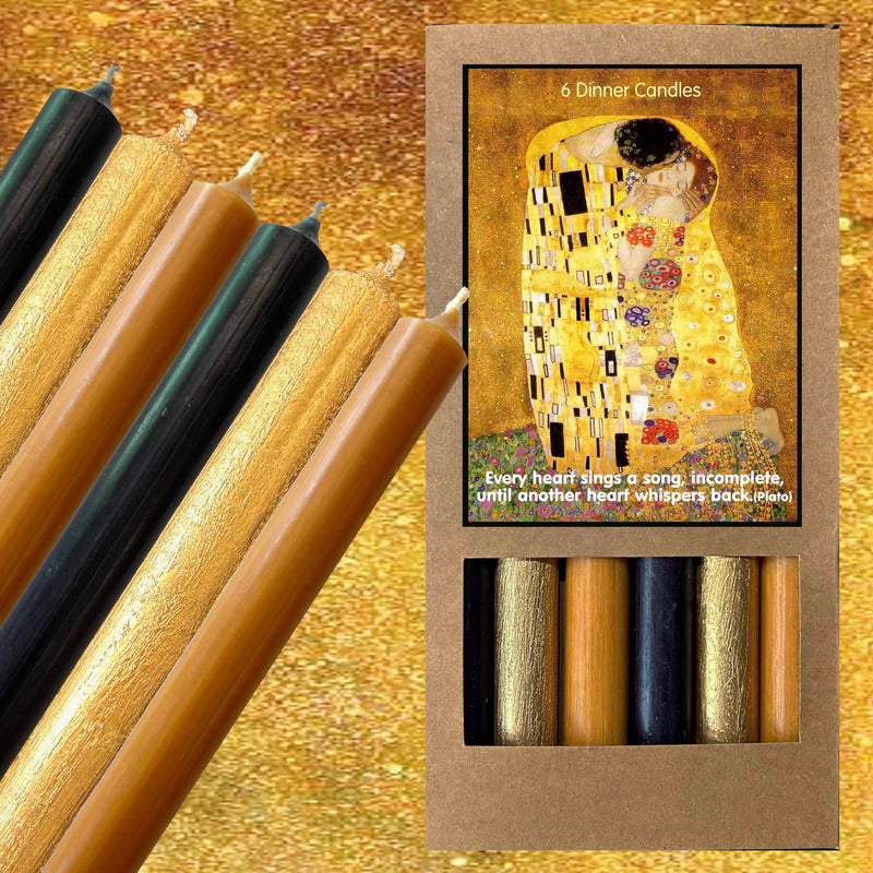 Art Illuminated – The Kiss Candle Set