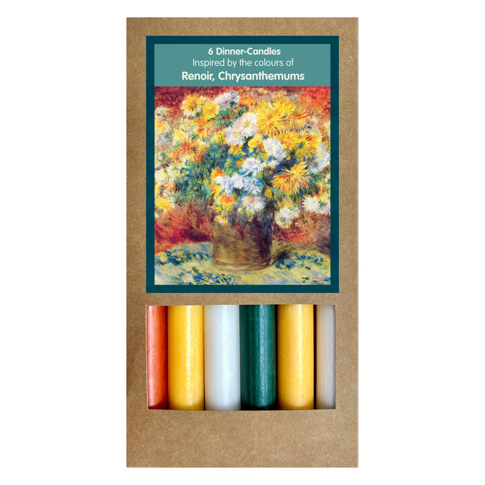 Candle Sets, Renoir, Chrysanthemum