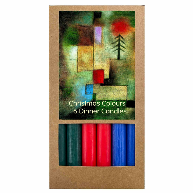 Art Illuminated – Christmas Colours Candle Set