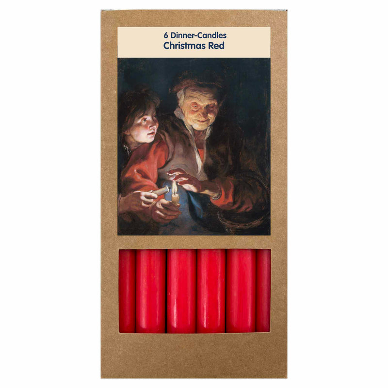 Art Illuminated – Christmas Red Candle Set