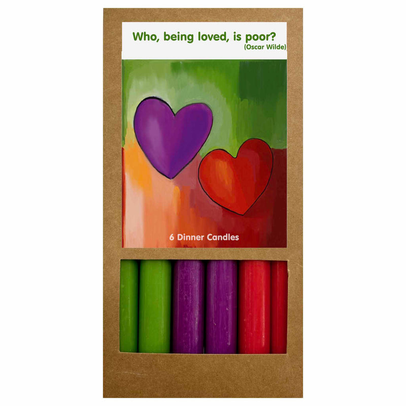 Art Illuminated – Modern Hearts Candle Set