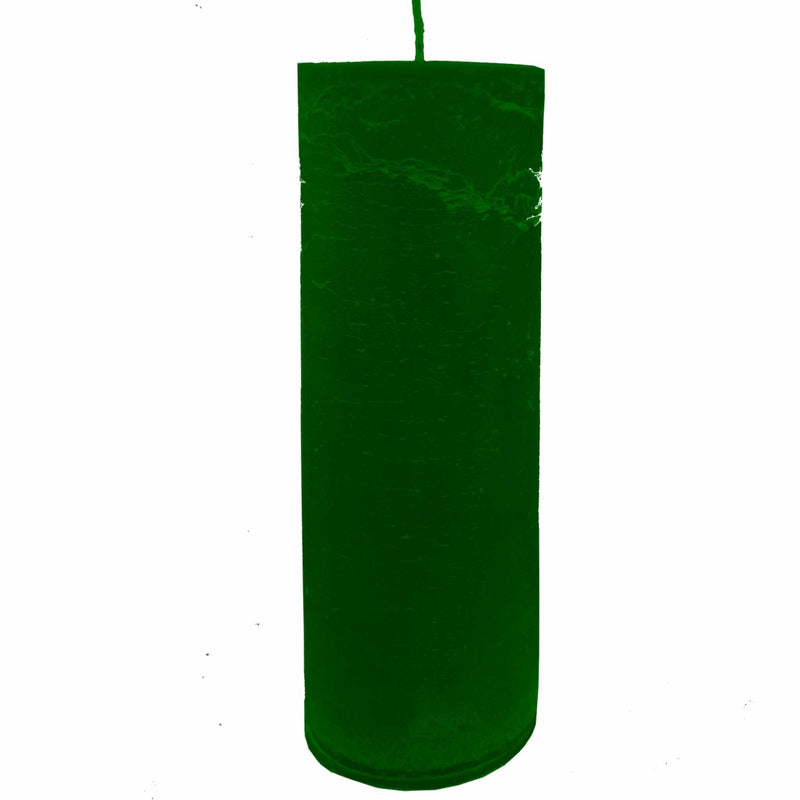Forest Green Pillar Candle – Into the Forest or Unscented