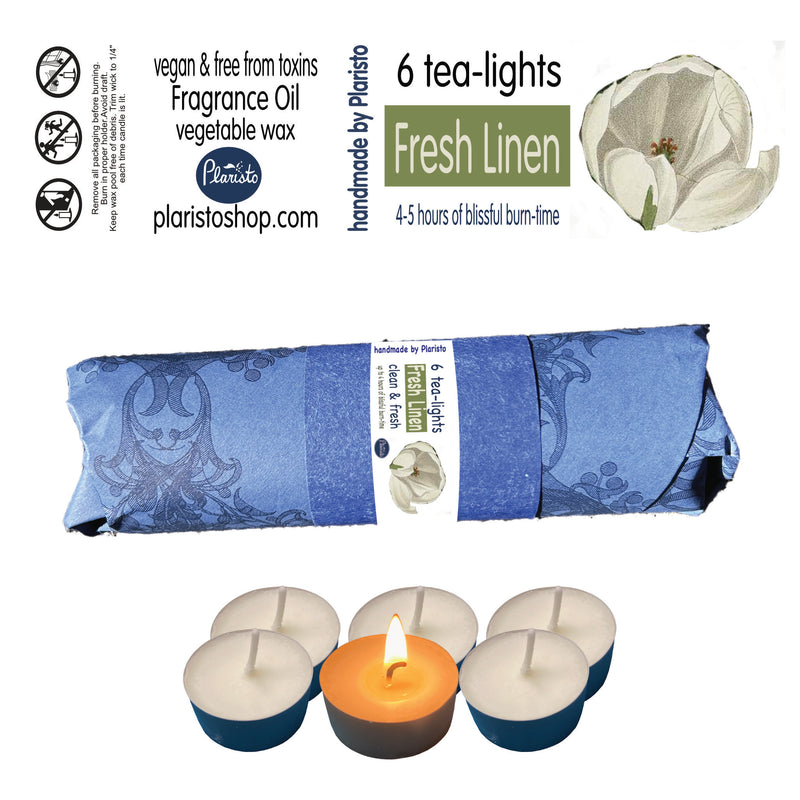 Fresh Linen Tealights
