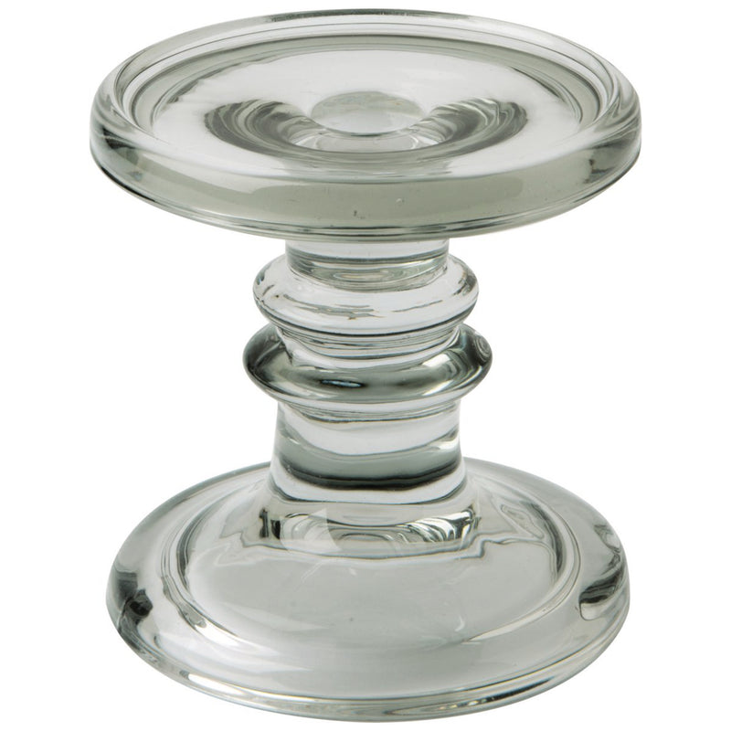 Reversible Glass Candle Holder – H 11.5 cm