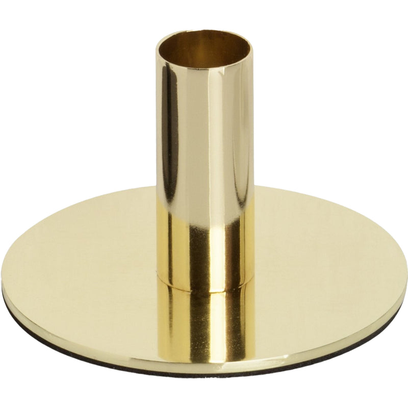 Polished Gold Candle Holder – Fits up to Ø2.2 cm Dinner Candles