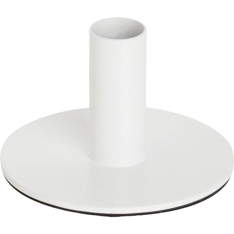 White Metal Candle Holder – Fits Ø2.2 cm Dinner Candles