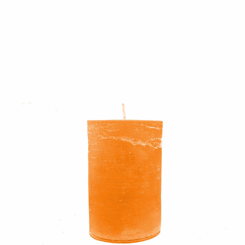 Orange Pillar Candle – Orange Spice or Unscented