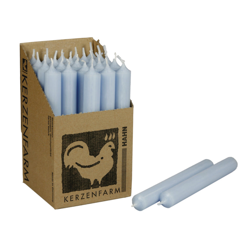 P15 Pastel Blue  , Regular Dinner Candles