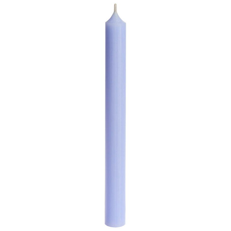 P15-Pastel Blue, Tall Dinner Candles