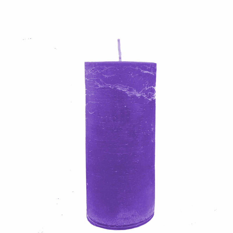 Lilac Pillar Candle – Lavender or Unscented