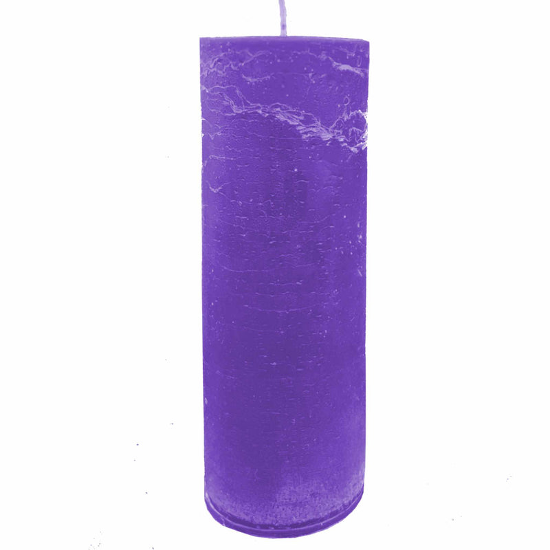 Lilac Pillar Candle – Lavender or Unscented