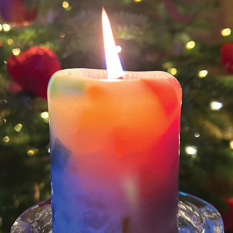 Create a Beautiful Layered Candle