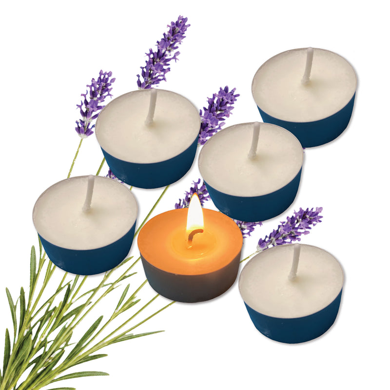 Alpine Lavender Handmade Scented Tealights - Pack of 6