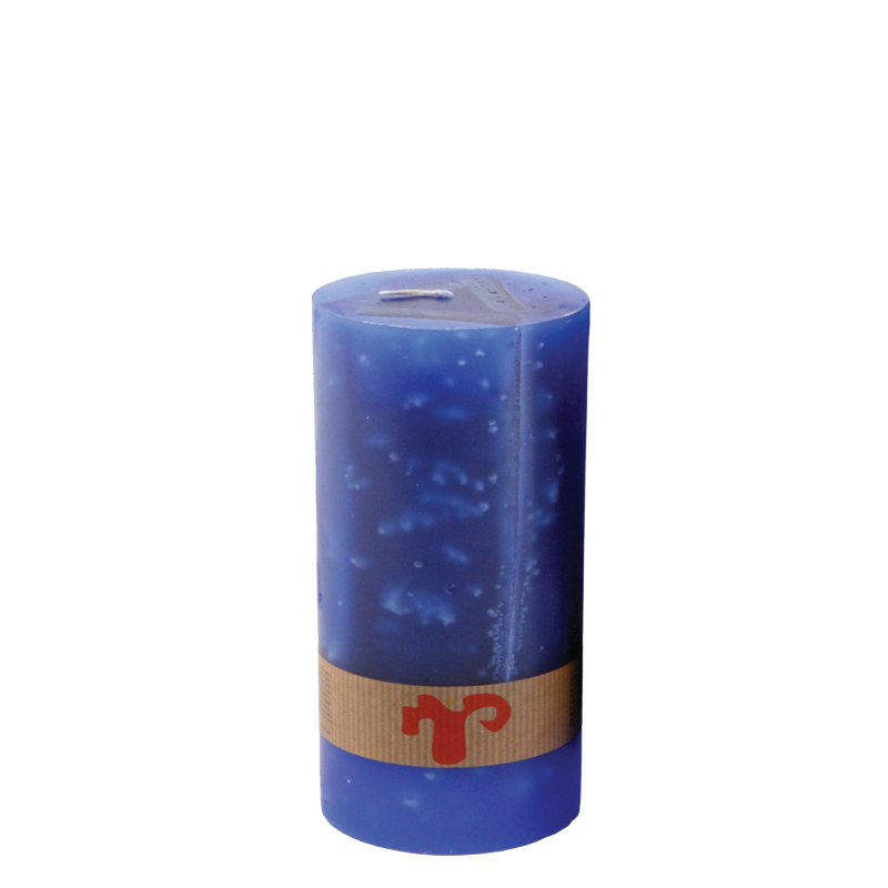 Blue, Pillar Candle