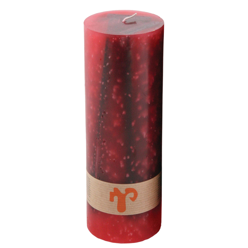 Dark Red,  Pillar Candle