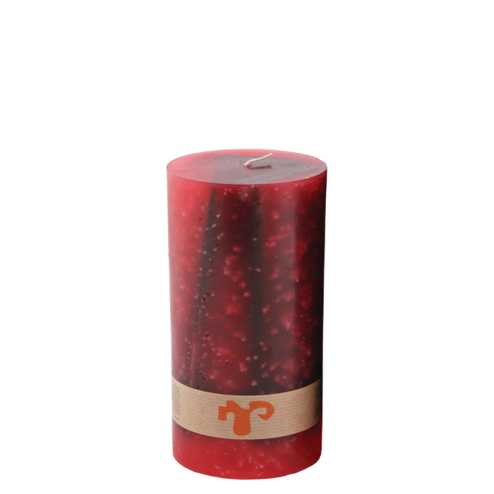Dark Red,  Pillar Candle
