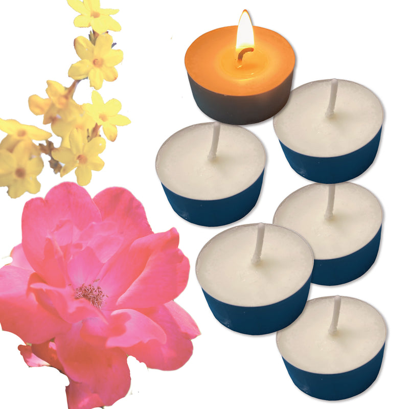 English Garden Handmade Scented Tealights - Pack of 6