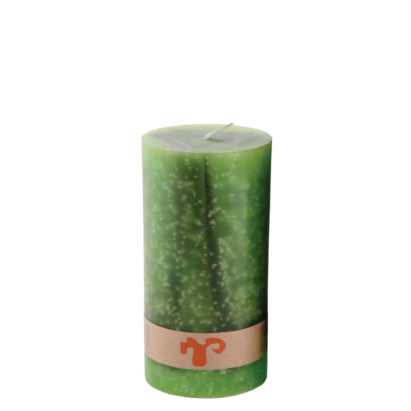 Green, Pillar Candle