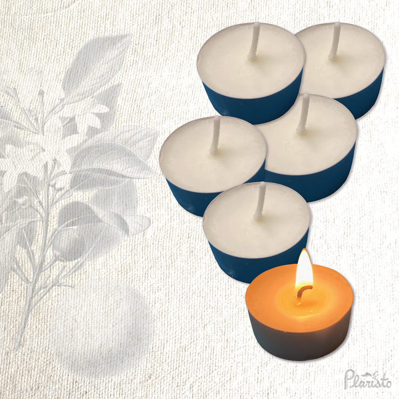 Orange Spice Handmade Scented Tealights - Pack of 6