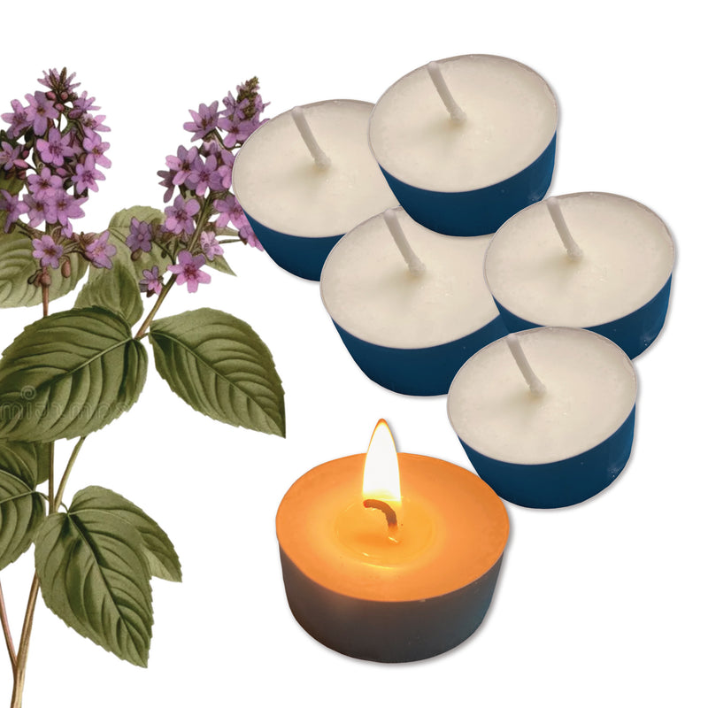 Patchouli Handmade Scented Tealights - Pack of 6