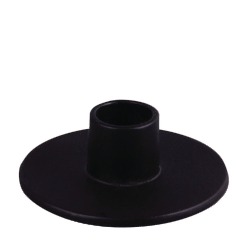 Small Black Metal Candle Holder for Ø13mm Candles – 50mm
