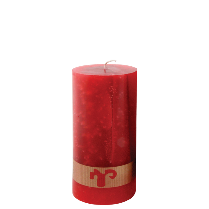 Red,  Pillar Candle