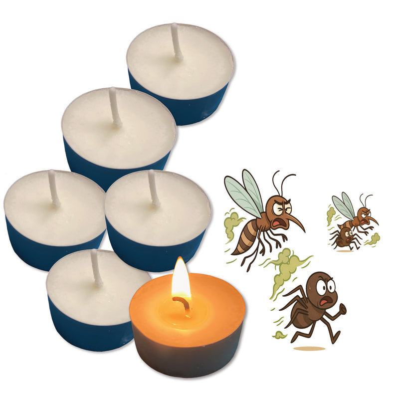 Repelled! Handmade Scented Tealights - Pack of 6