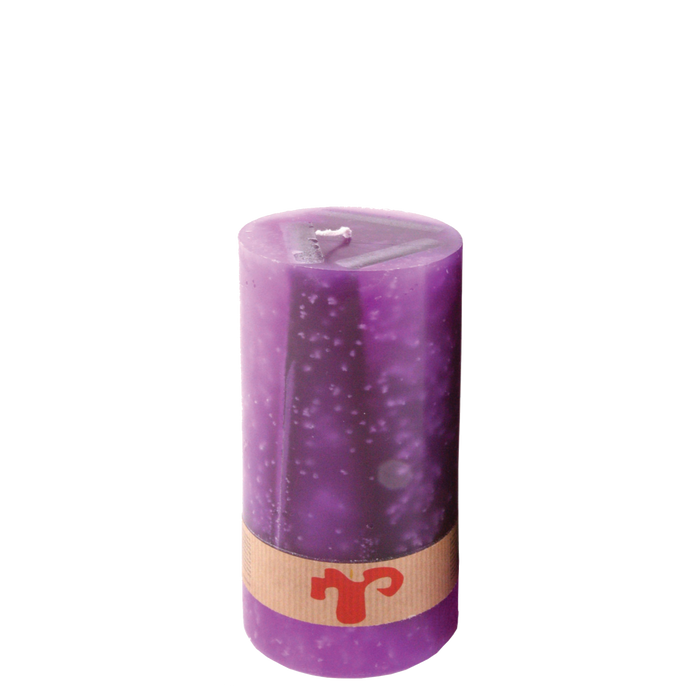 Violet,  Pillar Candle